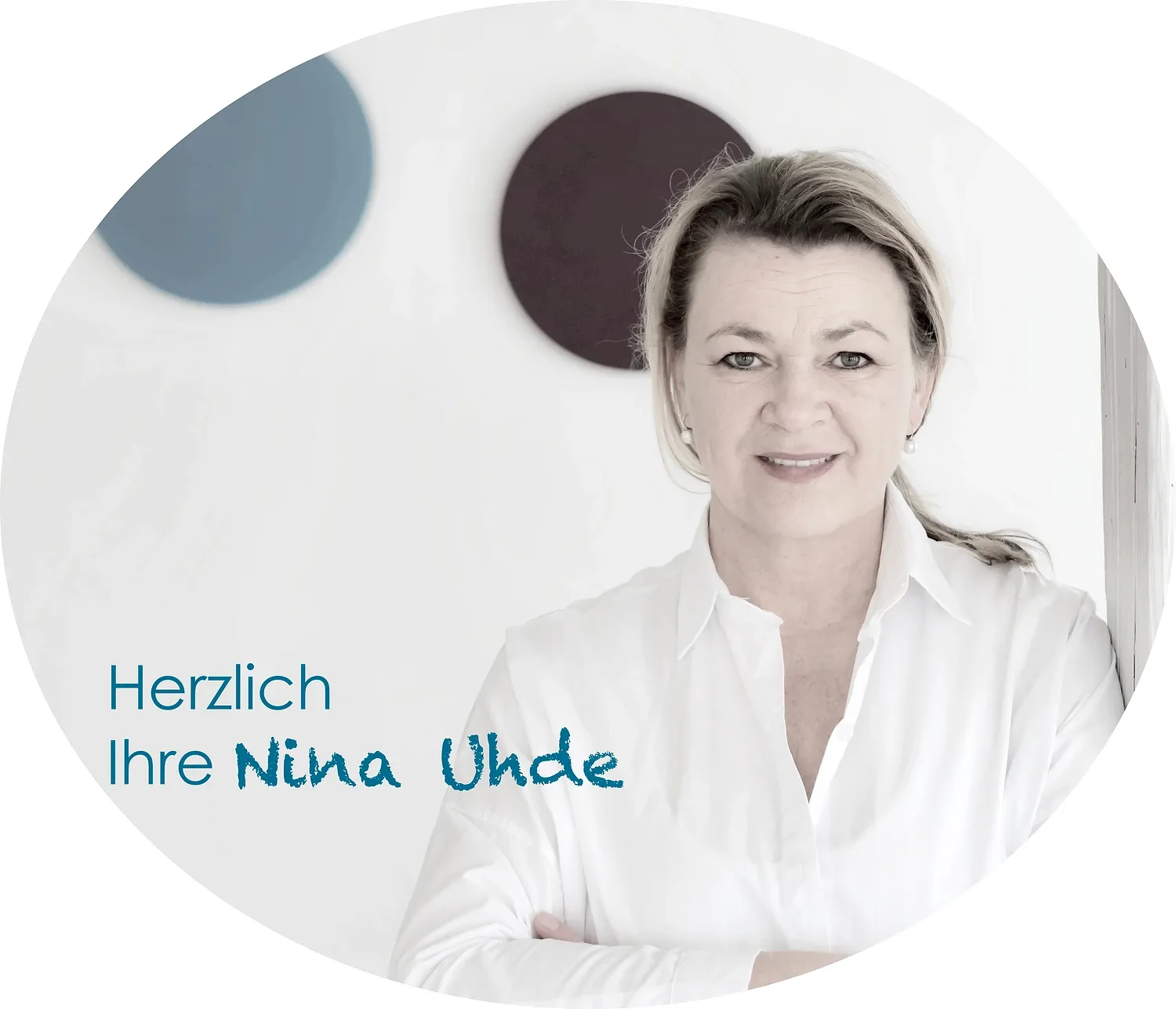 Nina Uhde, Heilpraktikerin für Psychotherapie, in ihrer Praxis in Kirchheim unter Teck